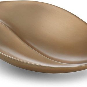Nambe Eco Leaf Medium Gold Bowl